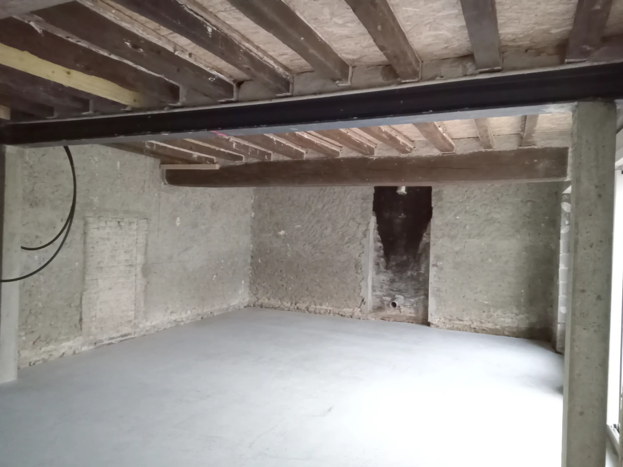 Rénovation intérieure -avant travaux - Chantier David Veaudecranne - Plaquiste Bouloire