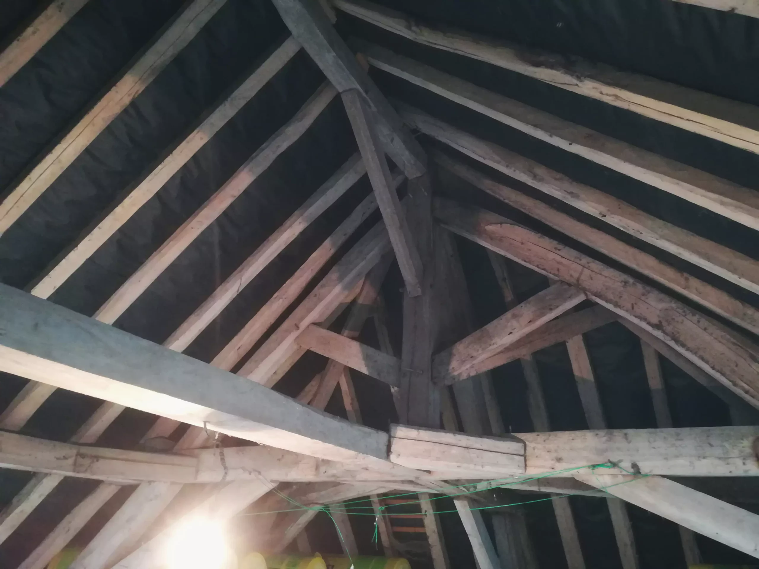 Aménagement de combles avant travaux - Chantier David Veaudecranne - Plaquiste Bouloire