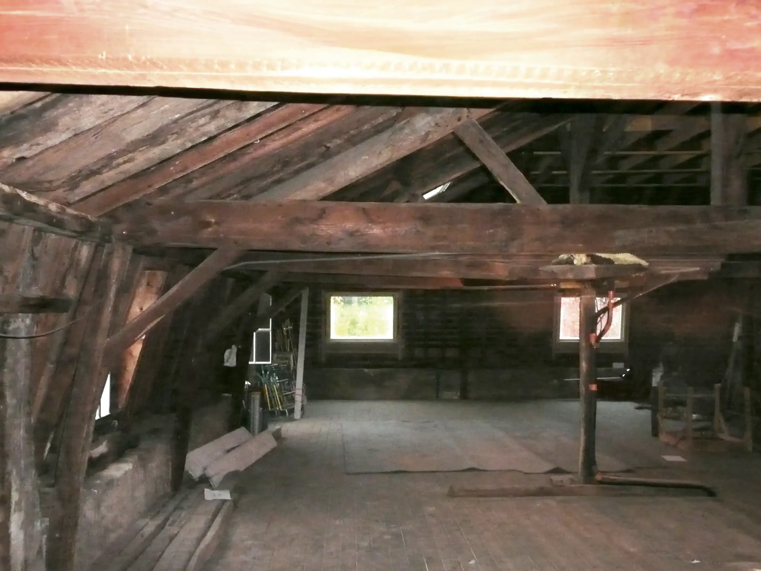 Aménagement de combles avant travaux - Chantier David Veaudecranne - Plaquiste Bouloire