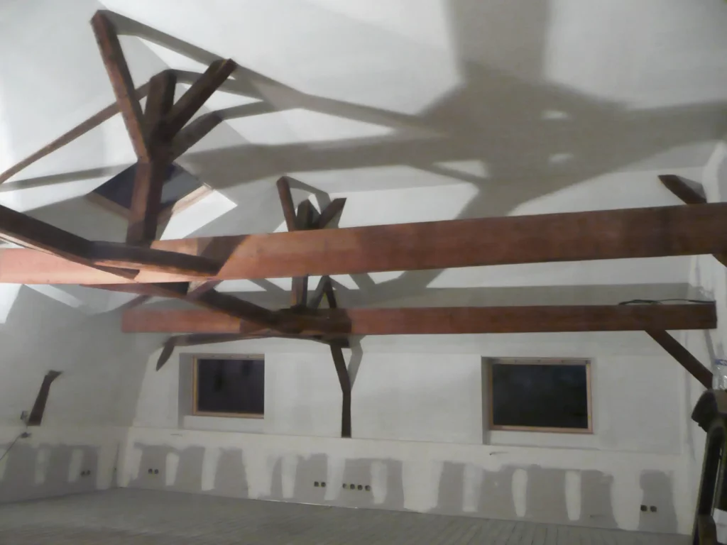 Aménagement de combles après travaux - Chantier David Veaudecranne - Plaquiste Bouloire