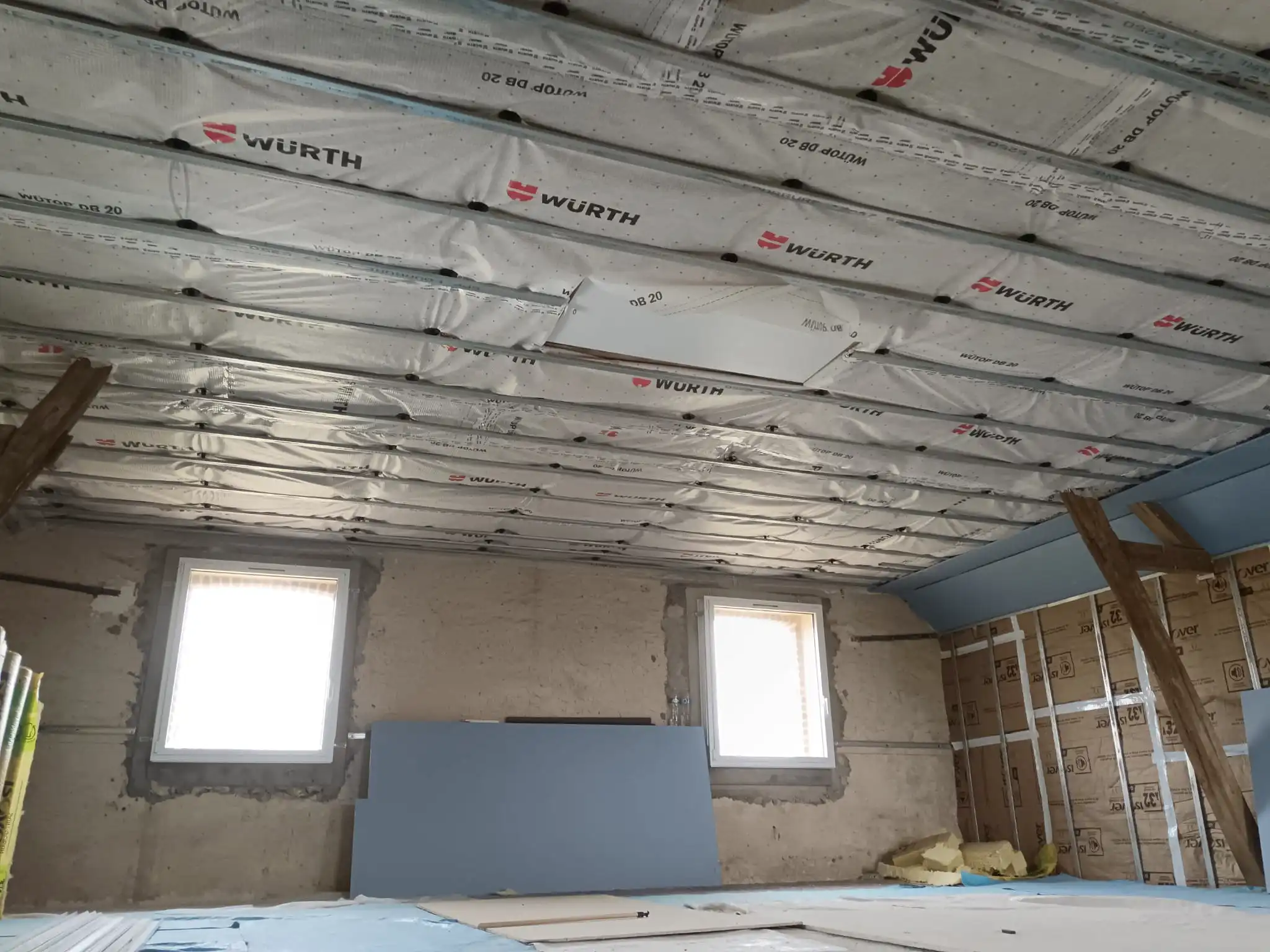 David VEAUDECRANNE _ R&eacute;novation compl&egrave;te en plaques BA13 Habito